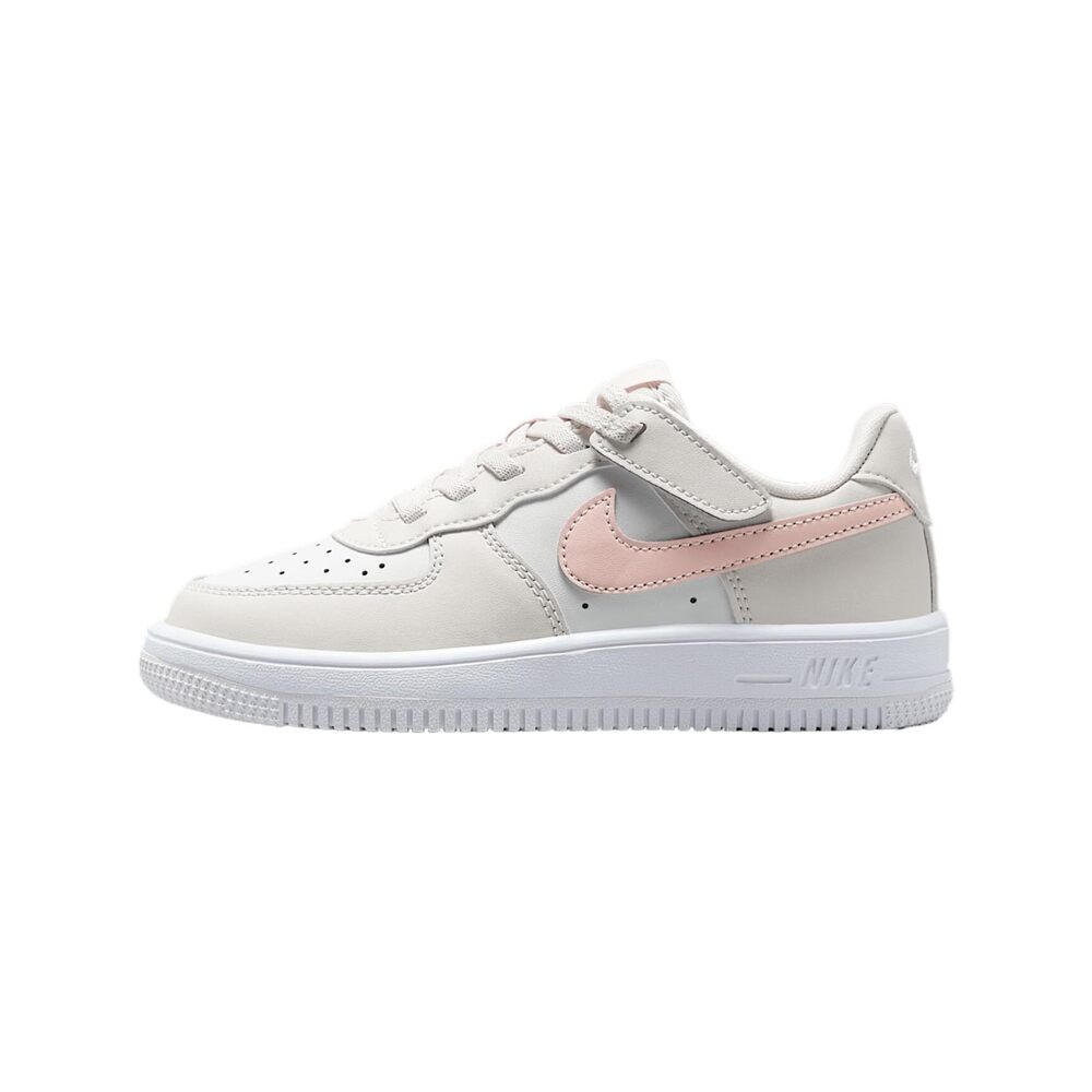 Nike Unisex Child Force 1 Low EasyOn Shoes, Phantom/Summit White/Echo Pink, 10